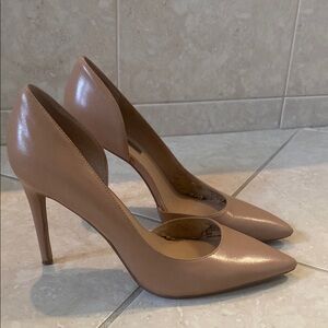 INC International Concepts Tan Stiletto Heels